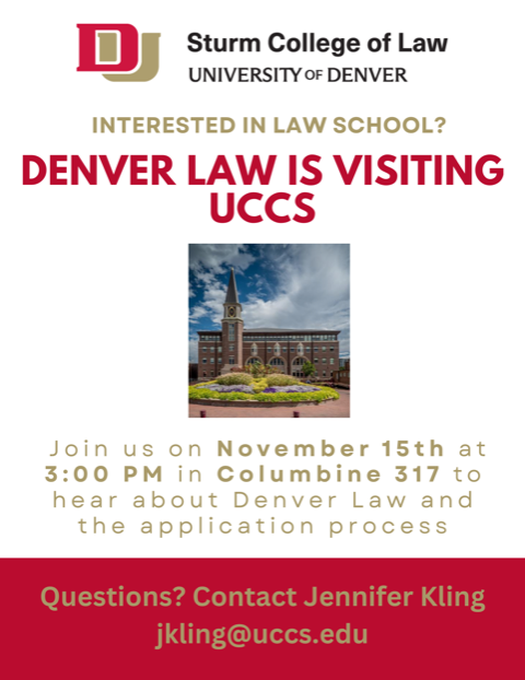 Denver Law Visitation Poster